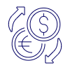 Currencies Exchange Illustration from UX Line Set