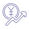 Yen Yuan Increasing Illustration from UX Line Set