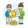 Contract Deal 1 Illustration from UX Colors Set