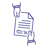 Contract Document 1 Illustration from UX Line Set