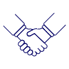 Handshake Deal 1 Illustration from UX Line Set