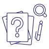 Documents Question illustration - Free transparent PNG, SVG. No sign up needed.