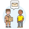 Delivered Done 2 Illustration from UX Colors Set