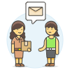 Delivered Done 4 Illustration from UX Colors Set
