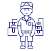 Package Manager 1 Illustration from UX Line Set