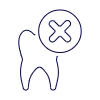 Dentistry Tooth Bad Illustration from UX Line Set