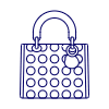 BLACK Purse Illustration from UX Line Set