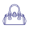 LIGHT BROWN Purse Illustration from UX Line Set