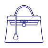 Orange Purse Illustration from UX Line Set