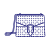 SALMON PATTERN Purse Illustration from UX Line Set