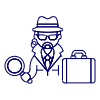 Detective 1 1 Illustration from UX Line Set