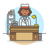 Detective Office 4 Illustration from UX Colors Set