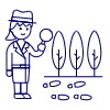 Detective Search 4 Illustration from UX Line Set