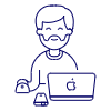 App Developer 1 Illustration from UX Line Set