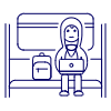 Hacker Working 1 1 Illustration from UX Line Set