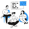 Team Coding 3 Illustration from Brooklyn Set