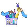 Adding Product To A Cart illustration - Free transparent PNG, SVG. No sign up needed.