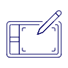 Wacom Tablet 1 Illustration from UX Line Set