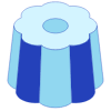 Flower Pudding Line Shade Element from Volumetric Shapes Set