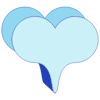 Heart Bubble Line Shade element - Free transparent PNG, SVG. No Sign up needed.