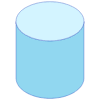 Oval Cylinder Line Shade 3 Element from Volumetric Shapes Set