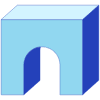 Rectangle Cuboid Curve Line Shade Element from Volumetric Shapes Set