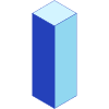 Rectangle Cuboid Line Shade 5 Element from Volumetric Shapes Set