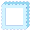 Rectangle Frame Line Shade 3 Element from Volumetric Shapes Set