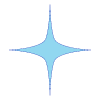Star Sparkle Line Shade 4 Element from Volumetric Shapes Set