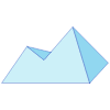 Triangle Pyramid Mountain Line Shade element - Free transparent PNG, SVG. No Sign up needed.