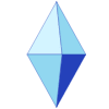 Triangle Pyramid Octahedron Line Shade 1 Element from Volumetric Shapes Set