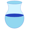 Vase Line Shade Element from Volumetric Shapes Set
