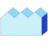 Zigzag House Rectangle Triangle Line Shade element - Free transparent PNG, SVG. No Sign up needed.