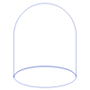 Cage Line Element from Volumetric Shapes Set