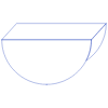 Circle Half Down Line element - Free transparent PNG, SVG. No sign up needed.
