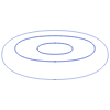 Elipse Double Line Element from Volumetric Shapes Set