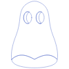 Ghost Line Element from Volumetric Shapes Set