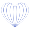 Heart Line 2 Element from Volumetric Shapes Set