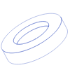Oval Ring Oblique Line element - Free transparent PNG, SVG. No sign up needed.