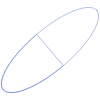 Sphere Oval Globe 2 Line Element from Volumetric Shapes Set