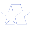 Star Prism Line Element from Volumetric Shapes Set
