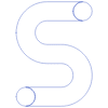 Tube Cylinder Line 2 Element from Volumetric Shapes Set
