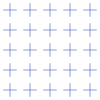 Line Plus Pattern 2 Element from Volumetric Shapes Set