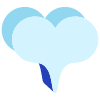 Heart Bubble Shade Element from Volumetric Shapes Set
