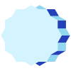 Hexagon Spin Shade Element from Volumetric Shapes Set