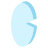 Oval Eye Shade Element from Volumetric Shapes Set