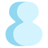 Oval Gourd Shade Element from Volumetric Shapes Set