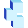 Rectangle Cuboid Block Shade 2 Element from Volumetric Shapes Set