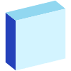 Rectangle Cuboid Shade 1 Element from Volumetric Shapes Set