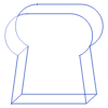Bread Wireframe 1 element - Free transparent PNG, SVG. No sign up needed.